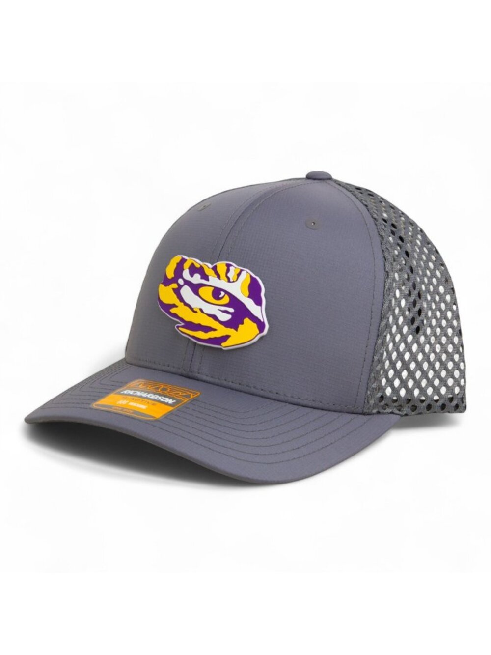 LSU Tiger Eye 3D Snapback Tilikum Trucker Hat- Charcoal